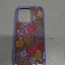 OtterBox iPhone 16 Pro Symmetry Series Clear Case - Floral Purple