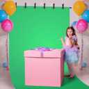 Forlogic Green Screen Backdrop Kit with Stand, 8x5.3ft Portable GreenScreen Background Stand for Streaming Video and Photography Shoots