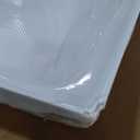 CKB 60 in L x 30" W Shower Base, Single Threshold, Right Drain with Slip Resistant Textured Surface, Marble White Fiberglass Shower pan