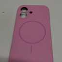 Miracase Magnetic for iPhone 17 Case, Compatible with MagSafe, Integrated Silicone Camera Control Cover, 3.0mm Thicken Shockproof Drop Protection Phone Case for 17,Blackcurrant