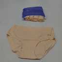 coskefy Women's High Waisted Cotton Underwear Soft Breathable Panties Stretch Briefs Ladies Panties 5 Pack M