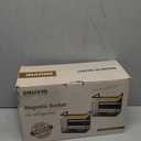 [WIDER SHELF] 2 SET Strong Magnetic Shelf Basket for Fridge with Tag & Bamboo Top, XXL Large Magnetic Spice Rack Shelves for Side of Refrigerator, Kitchen Pantry Storage Organizer for Food Fruit Veg