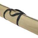 1 Pcs Zippered Tripod Bag, 47 x 7.5 Inch Water Resistant Oxford Cloth Outdoor Equipment Storage Bag with Handle for Travel Outdoor Camping Sports Fishing Rod, Khaki