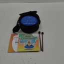 Steel Tongue Drum For Kids, Magic Calm Drum 6 Inch 8 Notes With Sing-A-Long Storybook And Songbook, Drums, Kids Music, Kids Musical Instruments, Anger Management Toys, Steel Drum Gift (Blue)