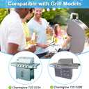 Grill Replacement Parts for Charmglow 720-0234 720-0289, Replacement Grates & Burners & Heat Plates Heat Shields for Charmglow 720-0234 Gas Grill