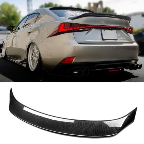 Spoiler Fits 2014–2020 Lexus IS200t IS250 IS300 IS350, Carbon Fiber Look