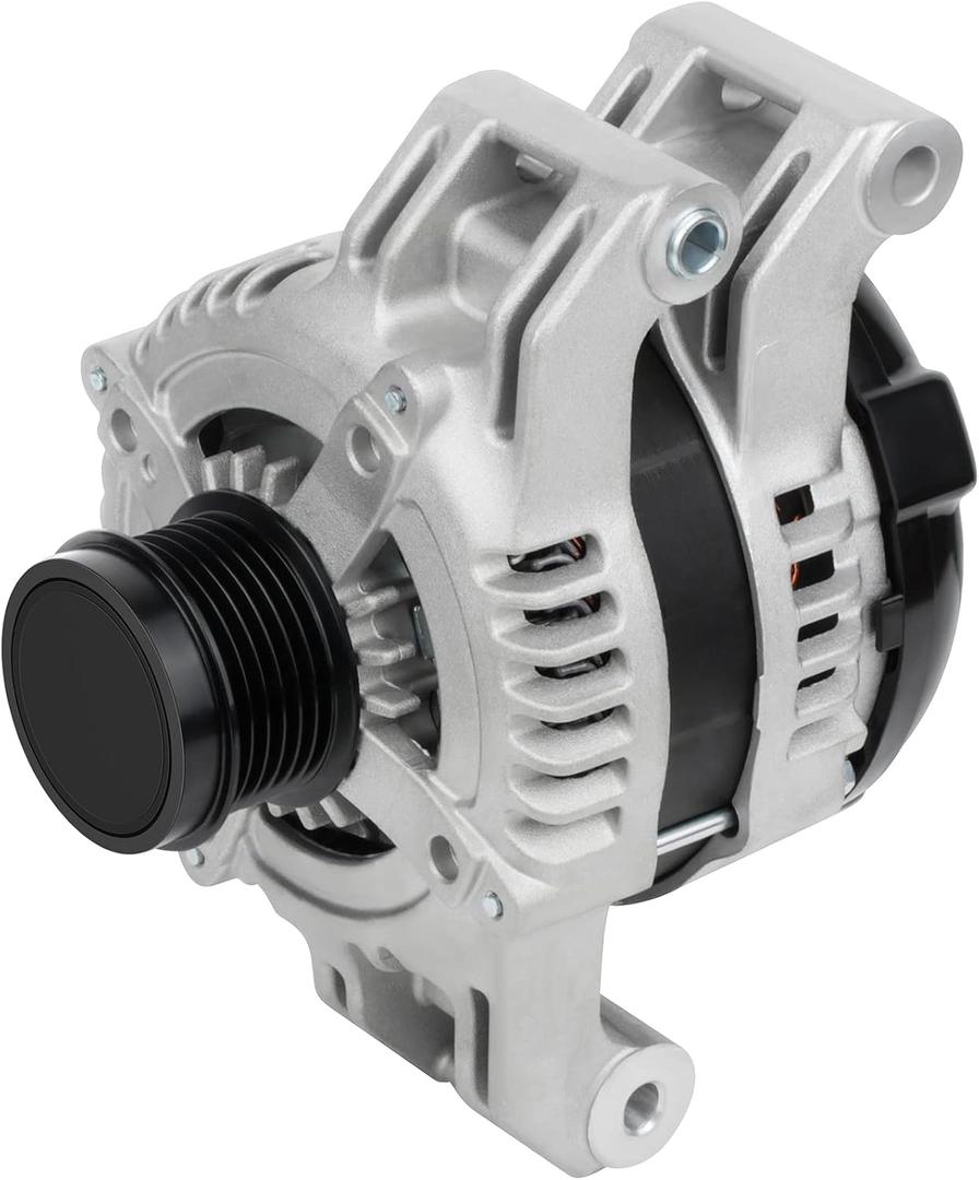 SCITOO High Output Alternator 11572 Fits for 2011-2016 for Chrysler 300 for Jeep for Grand Cherokee,2011/2013/2014 for Dodge for Challenger,11-15 for Dodge for Durango/Charger,13.5V 160A CW 6-Groove (Small)