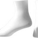 adidas mens Half Crew Solid Socks (12.5-15, White)