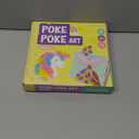 jackinthebox Poke Poke Art  Magical Theme, Mess-Free Fabric Art and Craft, Flower Pressing Kits, Gift for Kids, Girl Gifts, DIY Activity Boy Gift, Easter Gift for Girls and Boys Ages 4 5 6 7 8