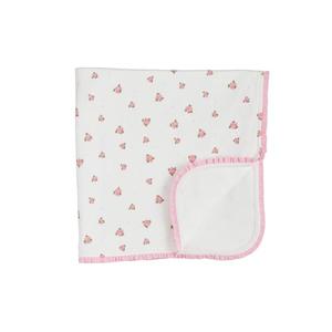 Mud Pie Children's Girl Rosette Arrival Blanket Mud Pie Children's Girl Rosette Arrival Blanket