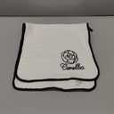 1 Creative Camellia Embroidery Towel, Thick, Soft, Absorbent, Non Shedding and Non Fading, a Must-Have for Families
