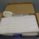 Hobnail Drinking Glasses with Straws 15oz Vintage Glassware Set of 6 Embossed Vintage Water Cups, Highball Glasses for Cocktail,Whiskey,Beer and Juic