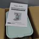 Taylor Swoden 12-Cup Programmable Coffee Maker, Regular & Strong Brew Drip Coffee Machine for Home and Office, Glass Carafe, Pause & Serve, Auto Shut Off, Green & Stainless Steel