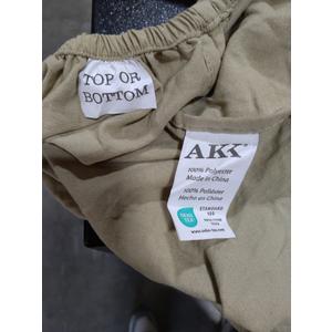 AKK Beige Sheet Set King Size - Soft Microfiber Bed Sheets for Extra Deep Pocket, Hotel Luxury Cooling Bedding Sets, Wrinkle Free Oeko-Tex, 4 Piece