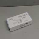 12 Pack Cabinet Locks Child Safety | Baby Safety Cabinet Locks NO Drilling 3M Adhesive Baby Proof Drawer Lock Child proofing cabinets latches for Kids Latch for Drawers & Door Child Safety Locks (White)