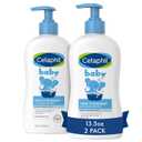 Cetaphil Baby Wash & Shampoo, 13.5oz Pack of 2, Hypoallergenic, Gentle Enough for Everyday Use, Soap Free