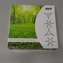 Jomhtivl 2PC 6 Inch Steel Wire Grass Trimmer Head,String Trimmer Replacement Head,2025 New Wire Weed Trimmer,Steel Cord Brush Cutter Trimmer Replacement with Most Lawn Mower