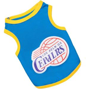 Cat Outfit Dog Sleeveless Mesh Tank Top Summer Cooling Quick Dry Shirts Cute Dogs Soft Basketball Vest Puppy Breathable Sportswear X-Large (Blue)