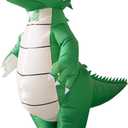 Inflatable Crocodile Costume Funny Blow Up Costumes Adult Christmas Halloween Cosplay Costume (Crocodile)