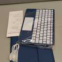 Harvopu Compatible for iPad 11th 10th Generation Case with Keyboard, Folio Cover with Pencil Holder, Multi-Touch Trackpad, 7 Color Backlit, Detachable Keyboard for iPad (A16) 11th/10th Gen (Navy Blue)