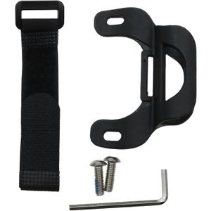 1 Set Bicycle Pump Holder Mini Bike Pump Bracket Bicycle Pump Holder Clip Bracket (with Screw Heel Mounting Tool)