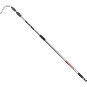 Guttermaster Pro Telescopic Water Fed Pole, Gutter Cleaning Tool with Curved End -Easy Gutter Cleaning from the Ground, Connects to Most Garden Hoses, No Special Attachments Needed,Extends 16 Feet