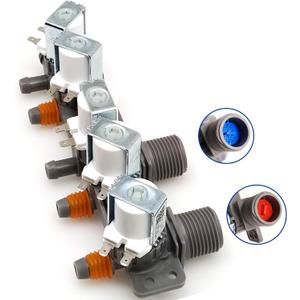 AJU73213301 AJU75152601 AJU75152603 Washer Water Inlet Valve Compatible With Kenmore LG WT1101CW WT1501CW WT5270CW WT7200CW WT1201CV WT5070CW WT5170HV WT4870CW WT5680HVA Washing Machine