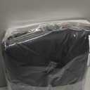 Magnetic Insulated Door Curtain Fits 38"x82" Doors - Thermal Door Cover for Winter with Clear Window, Window Insulation Kit & Doors Draft Stopper to Keep Cold Air Out for Front Doorway Home - Black