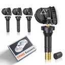 TPMS GM Pre-Programmed 433MHz Tire Pressure Monitoring Sensor Compatible with GMC Acadia(16-23)|Yukon(20-25)/Cadillac Escalade(21-25)|XT5(17-25)|XT4(19-23)/OE#13598773(Set of 4)