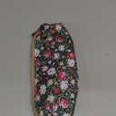 HABUAETY Small Pencil Pouch Floral Pen Bag Women Flower Office Stationery Mini Makeup Cosmetic Bags