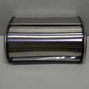 ENLOY Bread Box for Kitchen Counter, Stainless Steel Roll Top Bread Bin, Sliver Bread Storage Holder with Lid, Large Capacity Bread Keeper, 17 x 11 x 7 Inches (silver)
