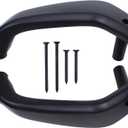 ApplianPar 2 Pieces Black Interior Driver and Passenger Side Door Pull Handle Manual Window for Fiesta 2011-2020