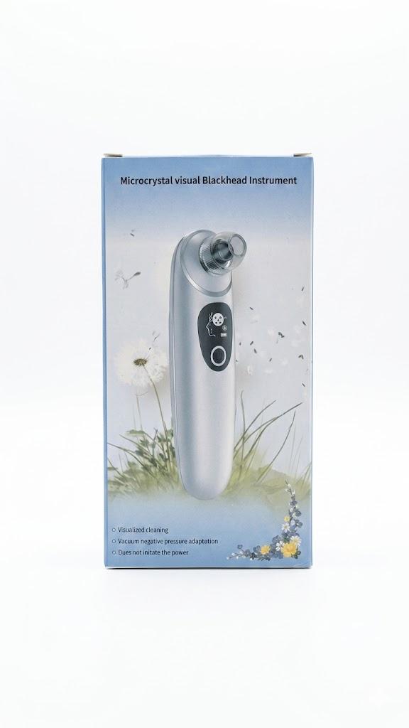 Microcrystal Visual Blackhead Instrument Cleanser for Women & Men White