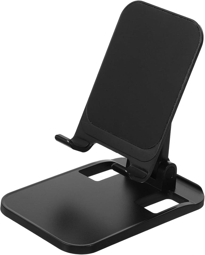 jojofuny Flexible Tripod Stand for Accessories Cellphone Holder for Video Recording Phone Holder Black (25.2X11X9CM)
