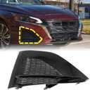 FZJDSD 1PC Black Passenger Right Side Front Fog Lamp Light Cover 622569HF0B Compatible with Nissan Altima 2023 2024 Replace NI1039190