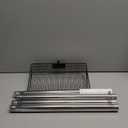 Sosoport Sifting Shovel Heavy Duty Metal Litter Scoop with Ergonomic Long Handle for Efficient Waste Removal Chicken Pet Areas and Gardens