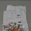 2 x Toddler Boys Girls Halloween Shirt Halloween Boo Shirts Skeleton Dance Pumpkin Truck Shirts Cute Ghost Tee Tops (White)