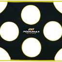 PodiuMax Soccer Goal Target Net with 10 Scoring Zones, Compatible with All 8'x6'/ 12'x6'/ 14'x7' Soccer Goals