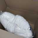 Bedsure GentleSoft Fleece Blanket Queen Size for Bed - Super Soft & Cozy, Fluffy Blankets for Women & Girls, Ideal for Sofa & Couch, Off White, 90x90 Inches