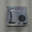 Small Table Lamp Rechargeable 3600mAh, Foldable+Cordless Table Lamps Rechargeable, Portable & Dimmable Desk Lamps for Home Office, 9 Brightness Table Lamps,LED Desk Light Table Desk Light (Black)