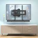 HCMOUNTING Soundbar Mount Bracket, Sound Bar Mounts Under TV or Above TVs Fits Most Sound Bars Up to 20 Lbs, Soundbar TV Mount with 180 Adjustable