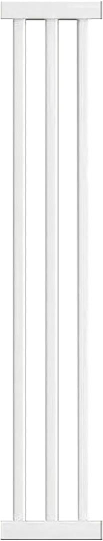 51.18"Tall Dog Gate 5.51"Wide Extension Kit for Extra Wide Pet Gate (White, 51.18"Tall x 5.51"Wide)