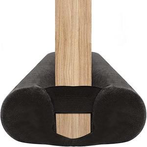 Door Draft Stopper for Doors 29-35" No Adhesive Draft Stopper for Bottom of Door Draught Excluder Under Door Wind Blocker Reduce Noise Draught Excluder Sweep Sound Proof(Black)