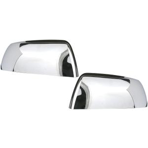 Chrome Outer Rear View Mirror Cover Cap Front Driver Passeger Side for Toyota Tundra 2007-2021 Toyota Sequoia