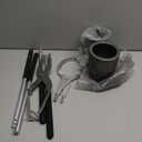 Nelyrho #5 (15lbs-7kg) Crucible Tongs Set with Lifting Tongs, Pouring Tongs and 2 Graphite Crucibles for Casting and Melting Metal