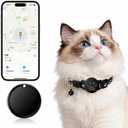 Pet Tracker,GPS Collar for Cats,Smart tag,Waterproof Compatible with Find My,No Monthly Fee,Advanced Tracking Solution Smart Collar for Pet Safety Ideal Small Large Cats(iOS User)