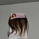 REECHO Human Hair Clip-in Hair Volumizer - 2PCs 8 Inch Short Thick Hairpieces for Extra Volume, Easy Clip-in Extensions for Thin & Fine Hair - Medium Brown