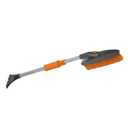 Bigfoot 35" Snowbrush with Scraper - Foam Comfort Grip 1712, Pack Of 2