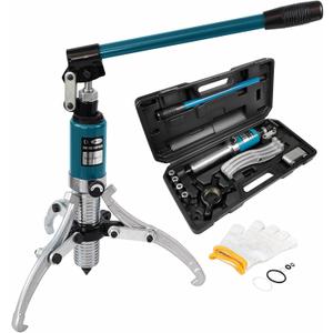 5 Ton Hydraulic Gear Puller Wheel Bearing Pulling Separator 3 in 1 Pump Oil Tube Drawing Machine M/Case
