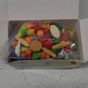 YOFUN Interactive Learning Miniature Play Set  65 Pieces Fruits, Vegetables & Bread Sorting Games for Kids Ages 6+  EcoFriendly Resin Toys for RolePlay & Imaginative Learning